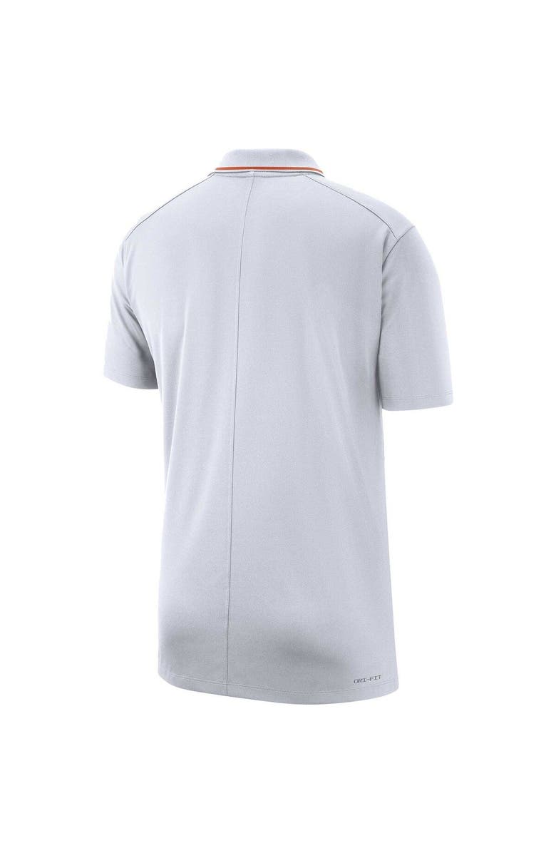 Nike Men's Nike White Virginia Tech Hokies 2023 Coaches Performance Polo, Alternate, color, 