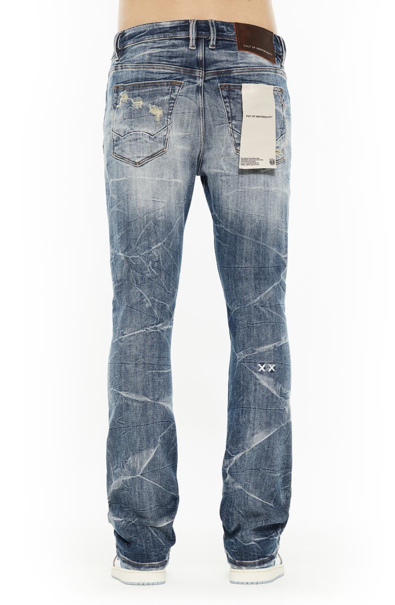 Cult of Individuality Lenny 603 Ripped Bootcut Jeans, Alternate, color, Abel