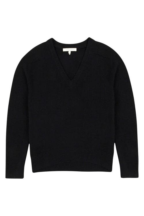 Naked Cashmere Sydney V-neck Cashmere Sweater In Black