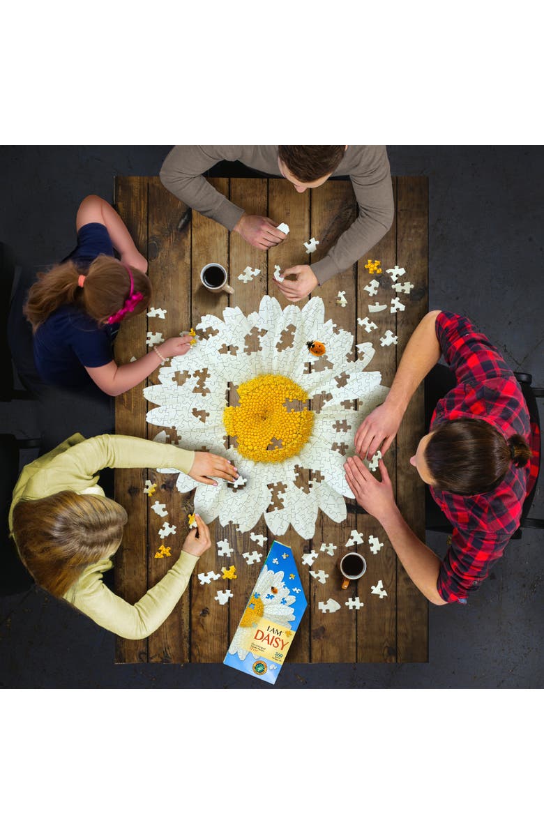 Madd Capp I Am Daisy 350 Piece Jigsaw Puzzle 23X23 Inch, Alternate, color, Multicolored