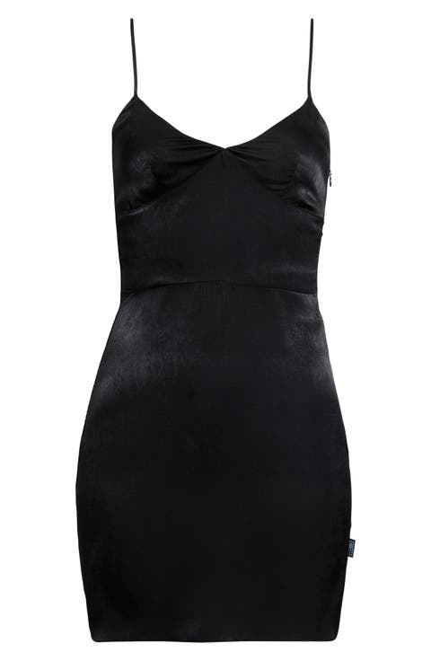 Satin Minidress