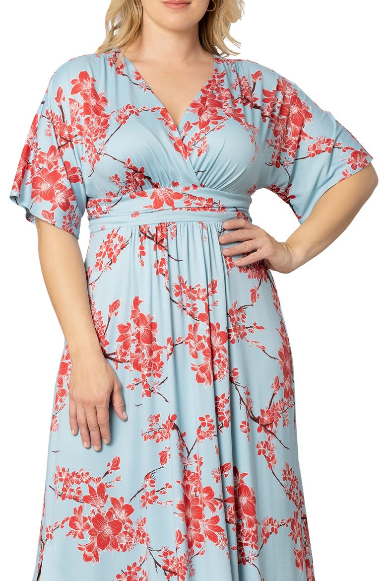 Vienna Maxi Dress, Alternate, color, LIGHT/PASTEL BLUE
