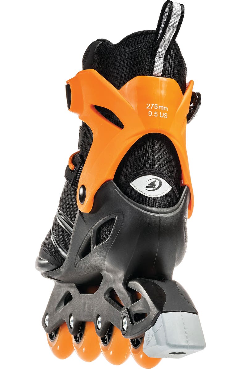 Rollerblade Zetrablade RTL Unisex Inline Skates, Alternate, color, Black/Orange