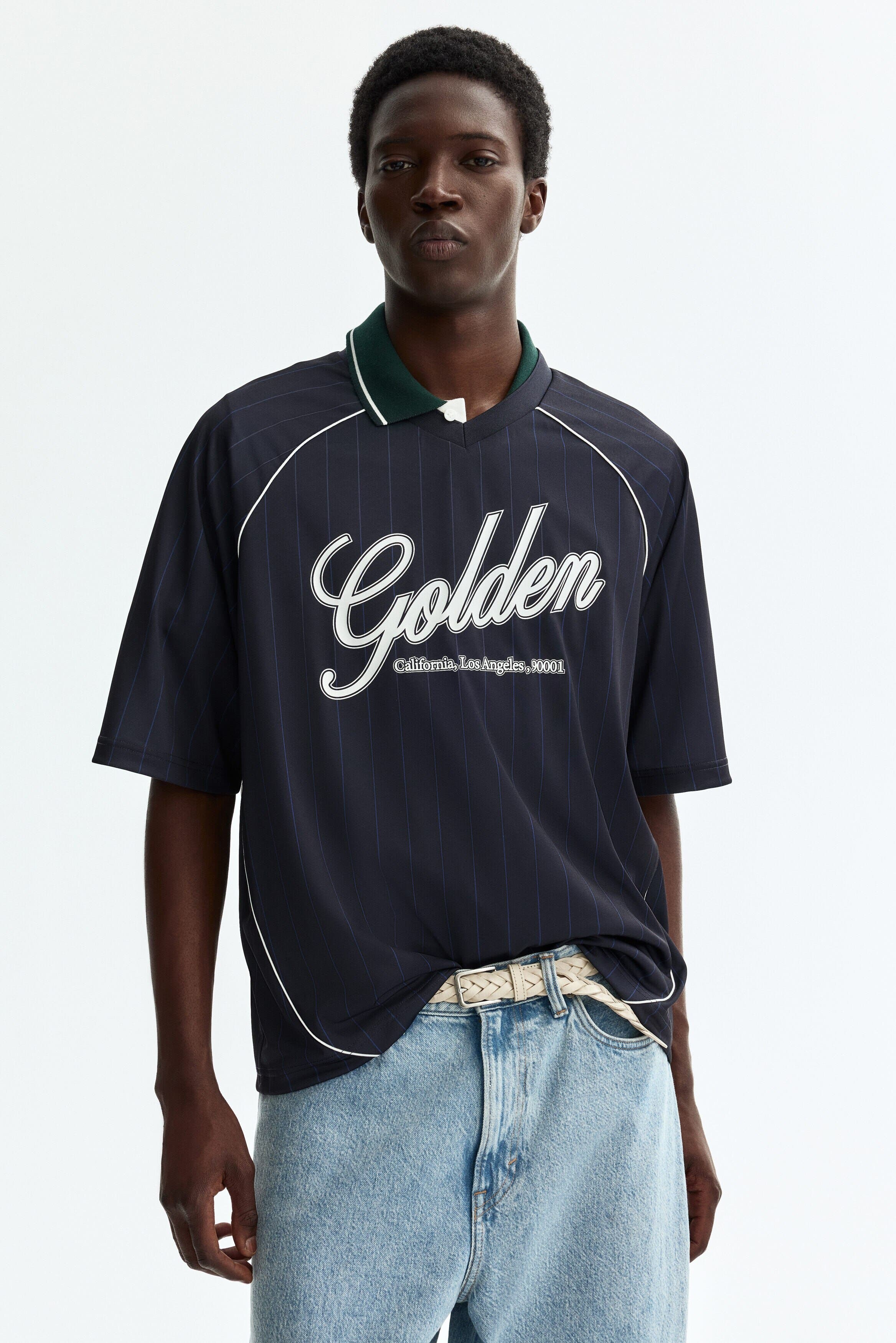 Navy blue/Golden