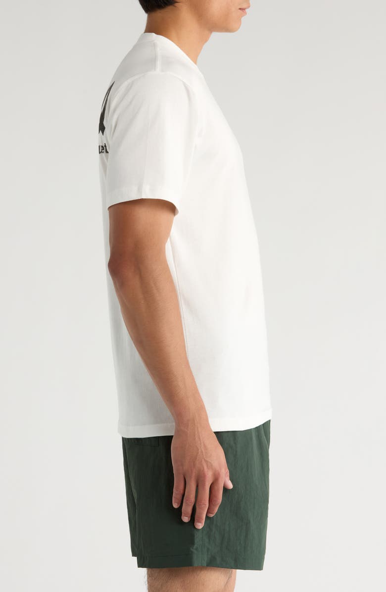 Museum of Peace & Quiet Contemporary Cotton Graphic T-Shirt, Alternate, color, White