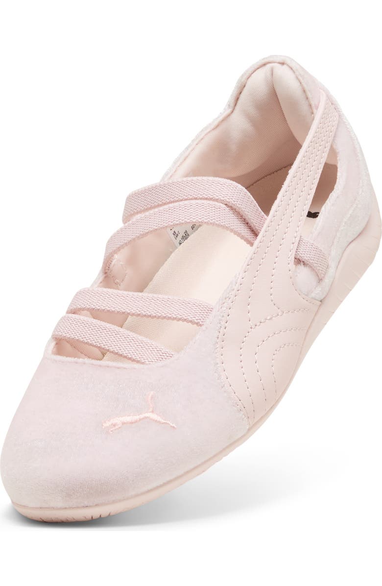 PUMA Kids' Speedcat Ballet Velvet Sneaker, Alternate, color, Jasmine Flower