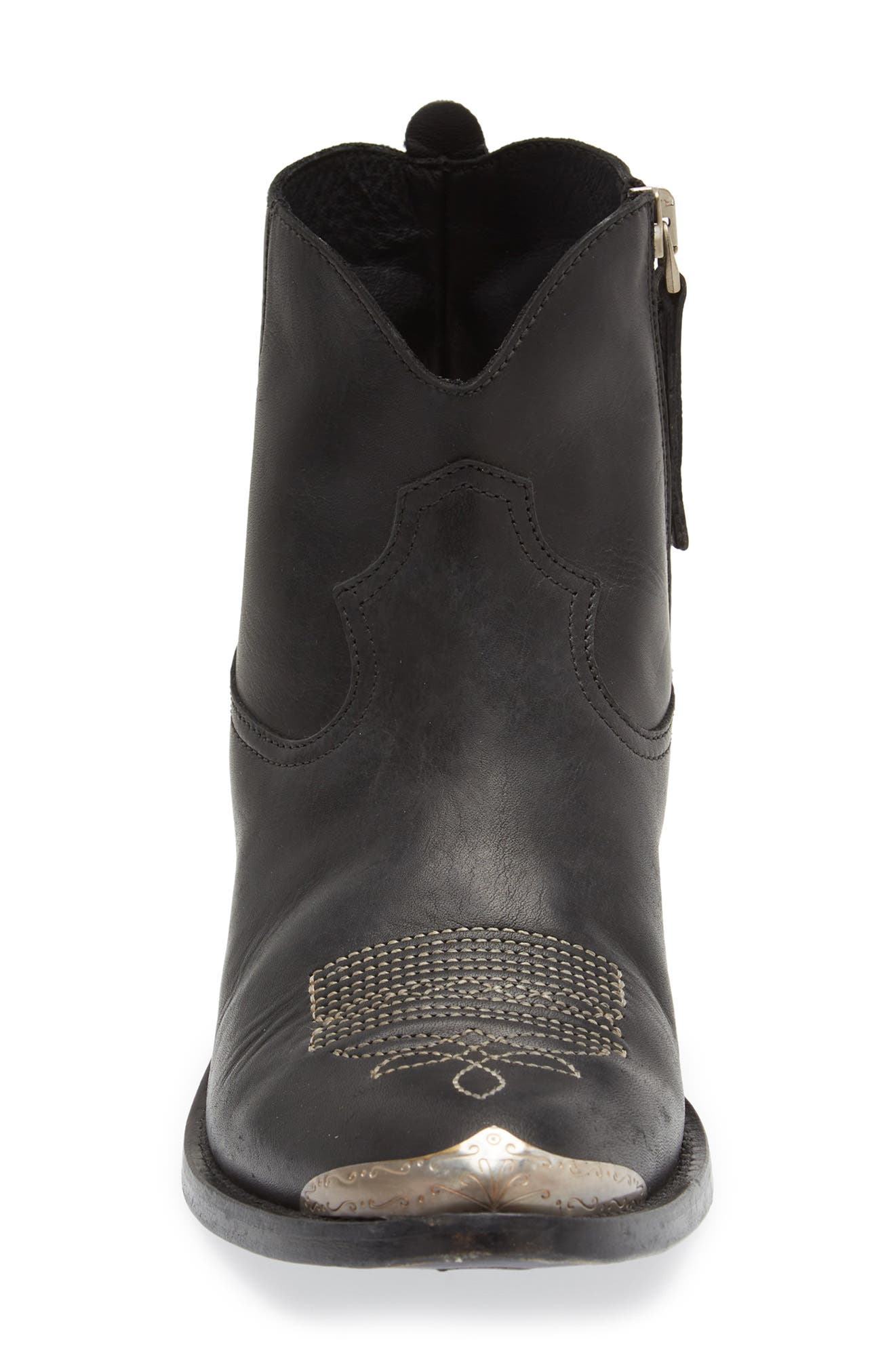Golden Goose Young Western Boot, Alternate, color, Black
