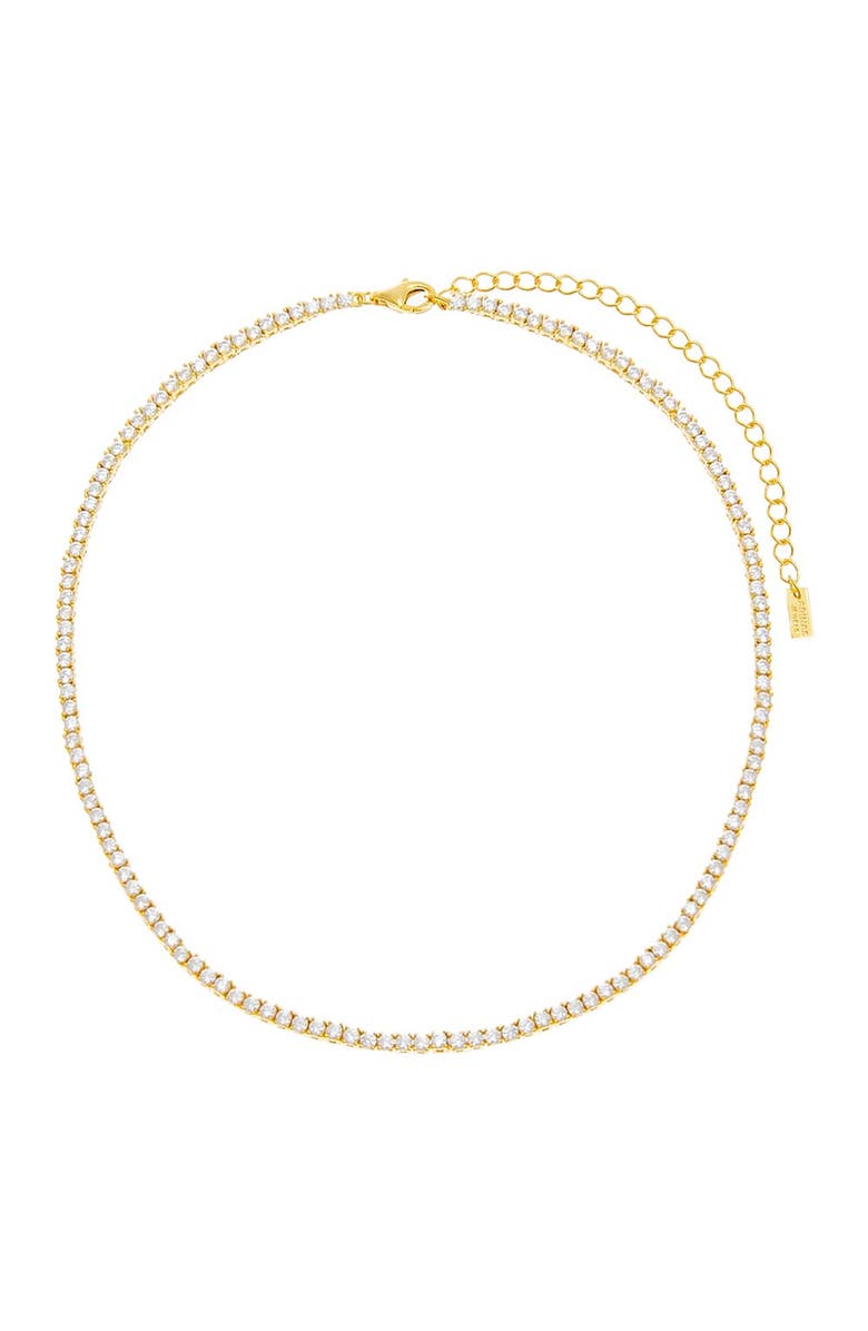 BY ADINA EDEN CZ Tennis Choker, Alternate, color, Gold - 3 Mm