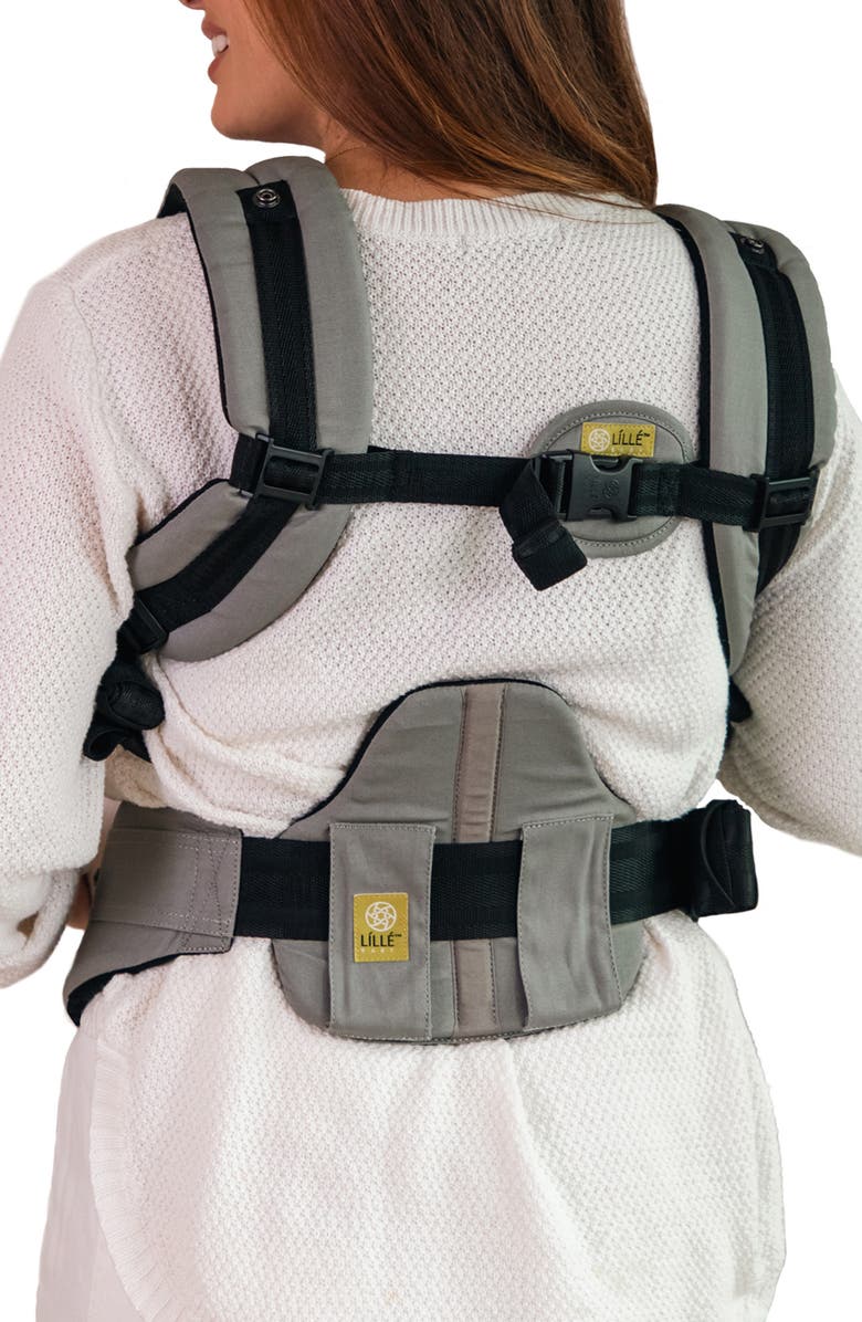 LÍLLÉbaby Complete Airflow Baby Carrier, Alternate, color, Grey/ Black