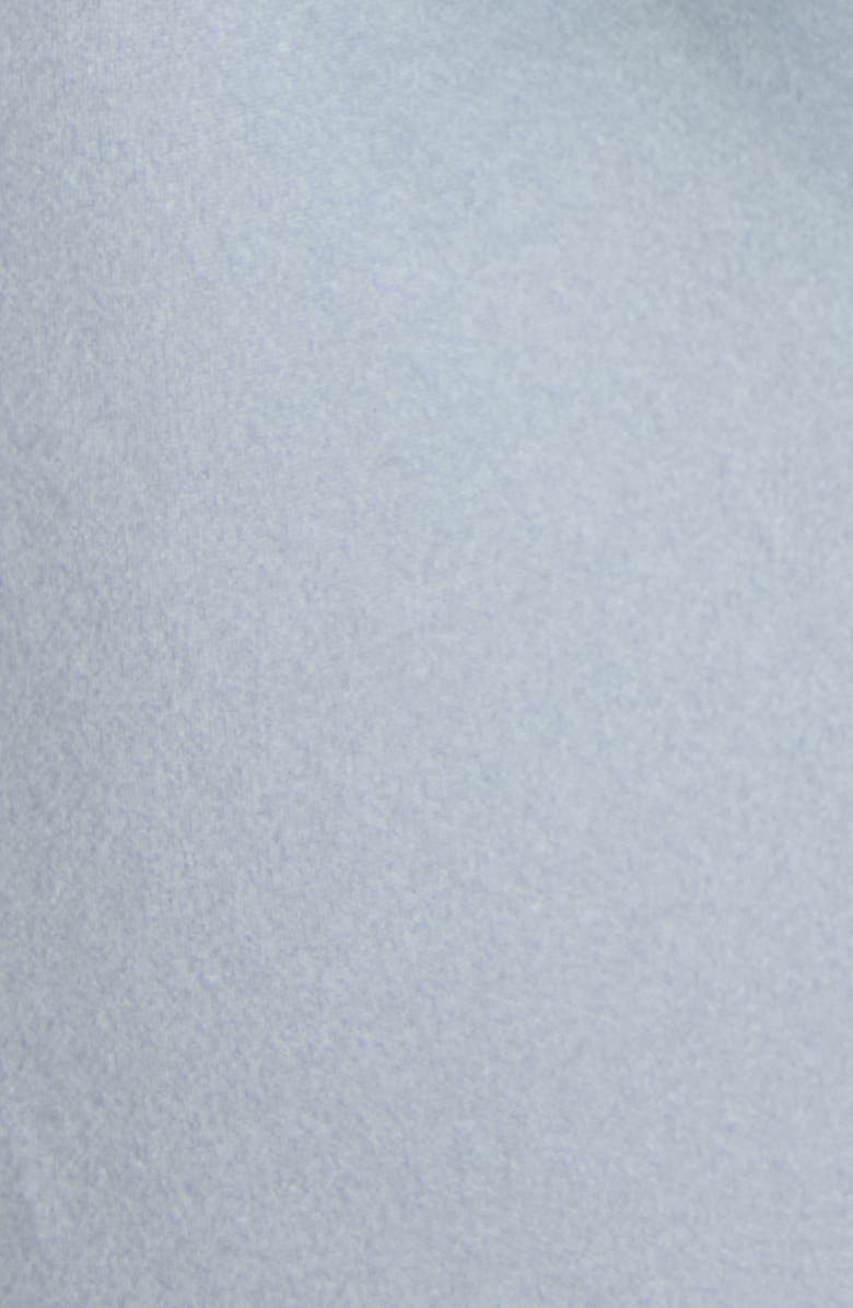 Chloé Lace Trim Silk Satin Column Dress, Alternate, color, Ash Blue