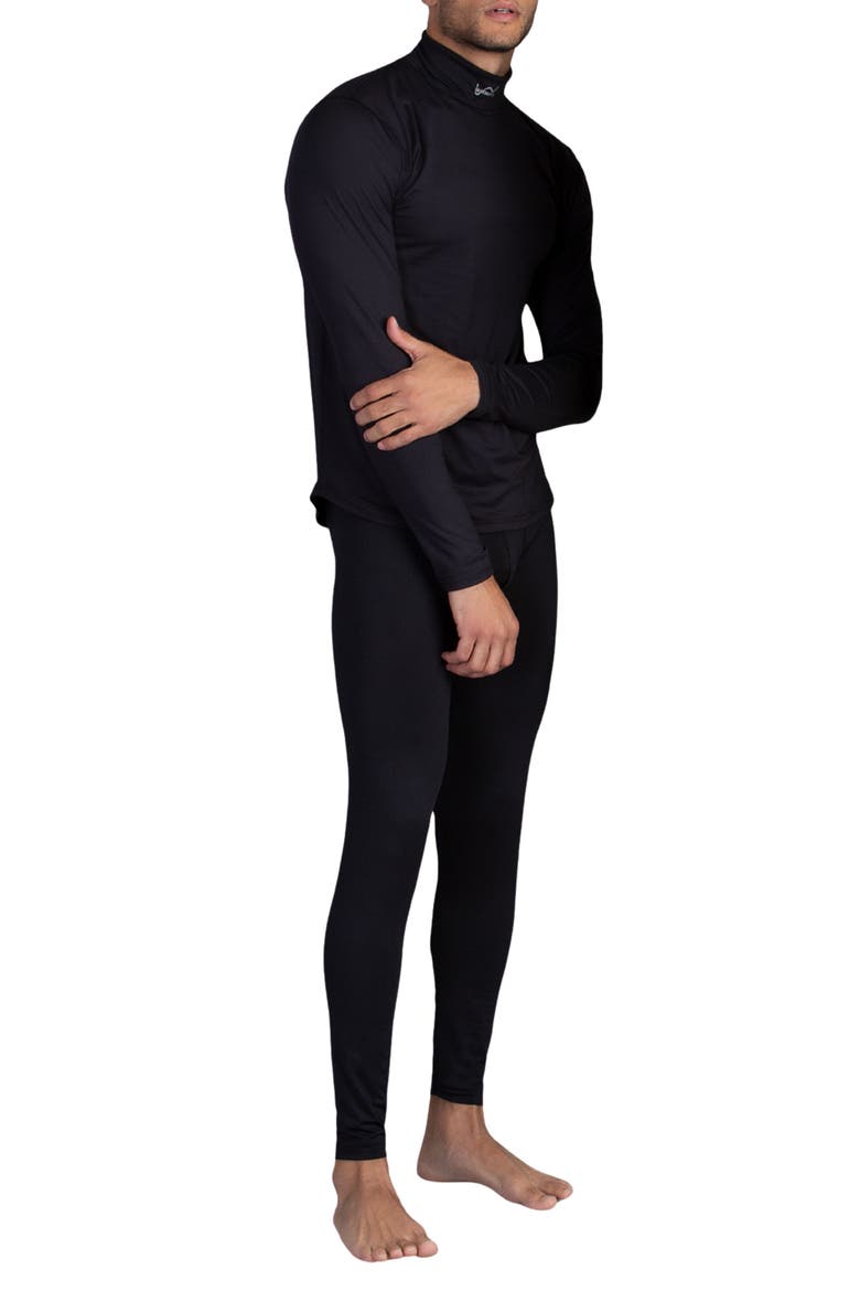 Men's Performance Thermal Long John, Alternate, color, Black