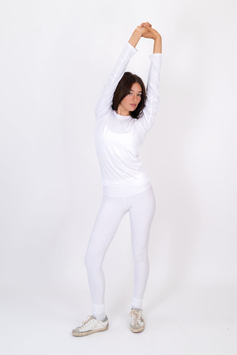 The Everyday Longsleeve, Alternate, color, white