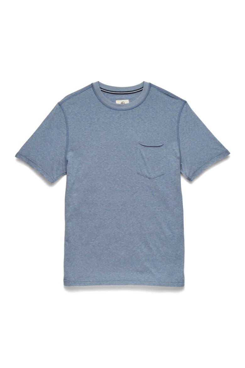 Nick Slub Pocket Tee, Main, color, Blue Horizon