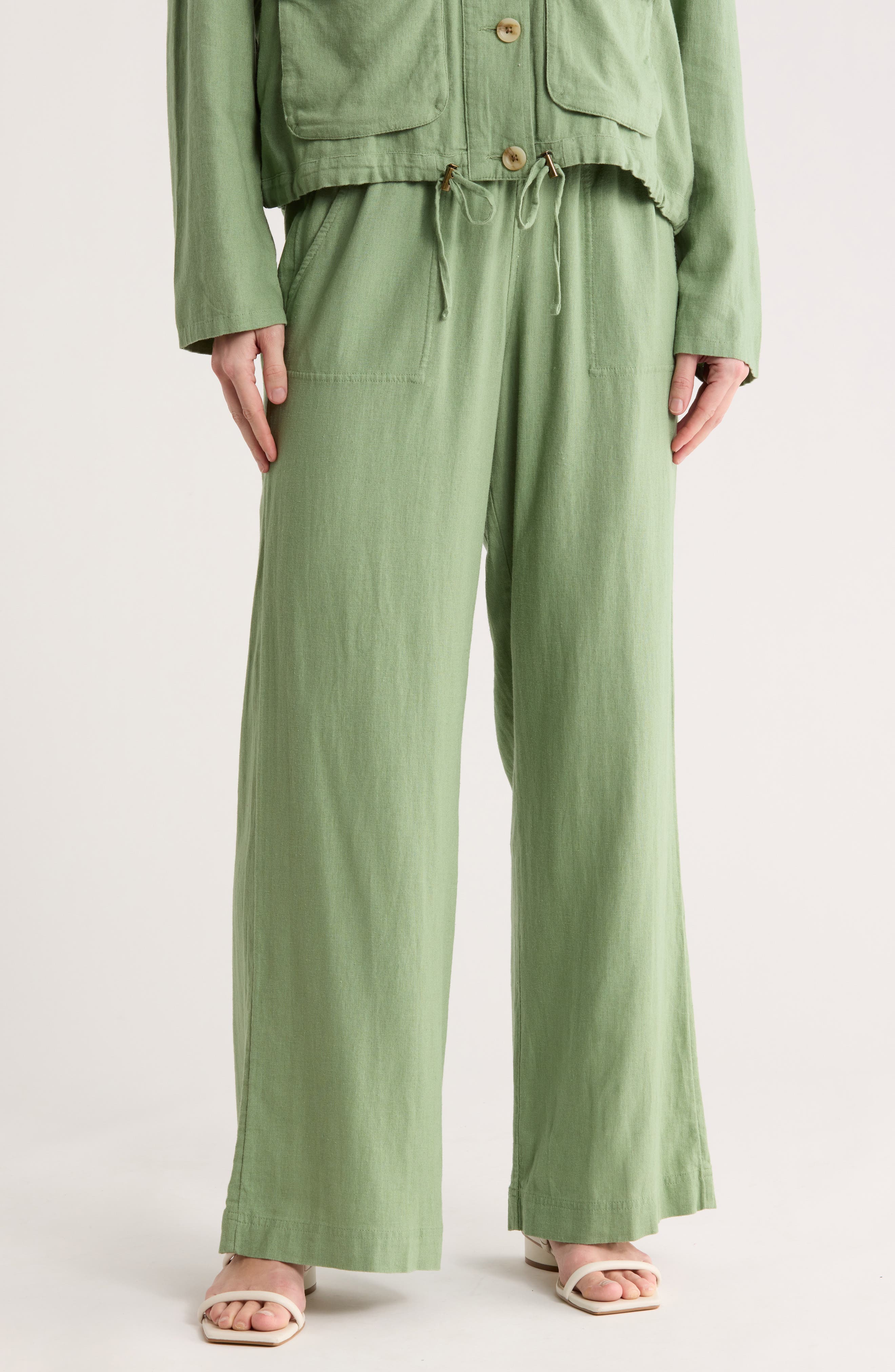 Linen Blend Pants - image 3