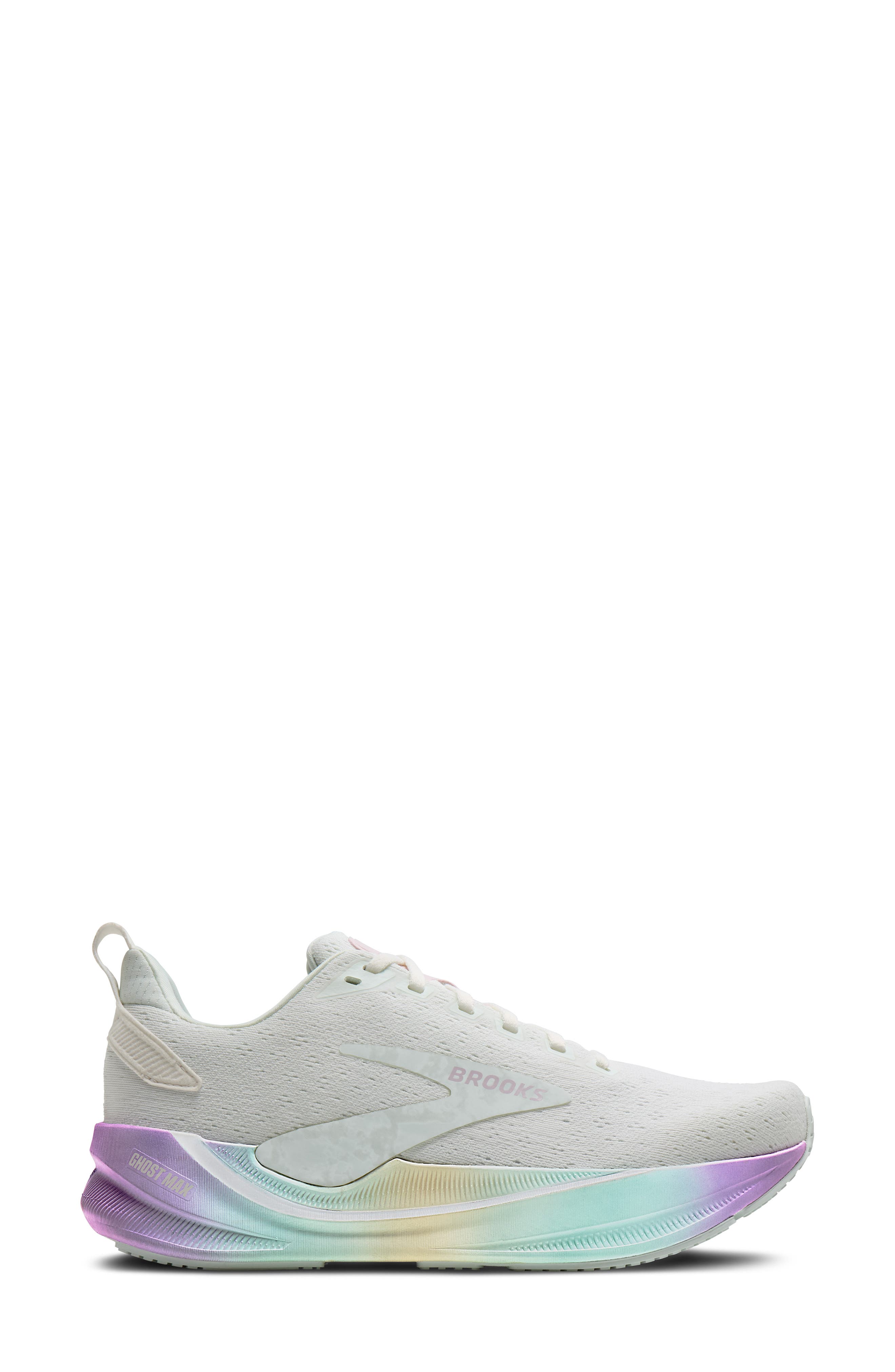 Ghost Max 4 Running Shoe, Alternate, color, ICE/WHITE/SNOW