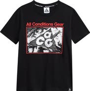 Nike ACG Kids' Dri Fit Cotton Blend Graphic T-Shirt