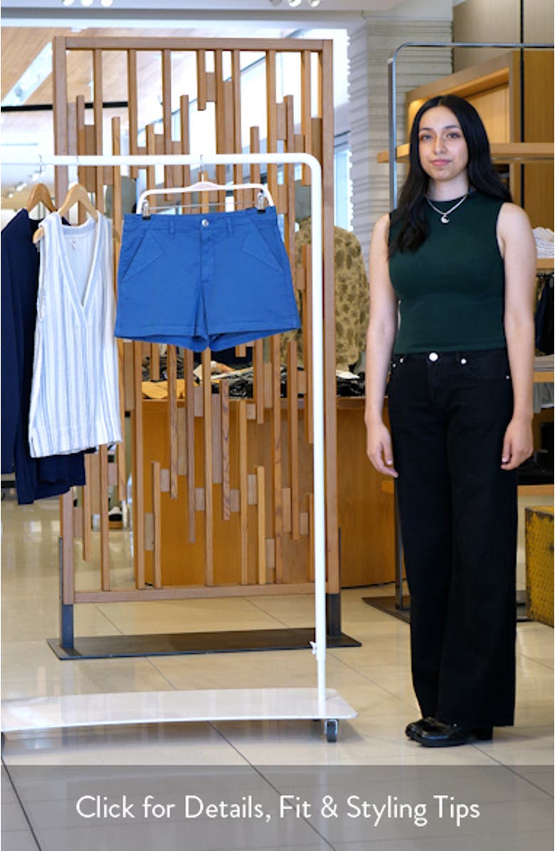 Kimia Stretch Cotton Shorts, sales video thumbnail