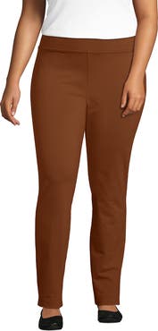 Lands' End Starfish Mid Rise Slim Leg Pants