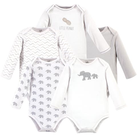 Organic Cotton Long-Sleeve Bodysuits
