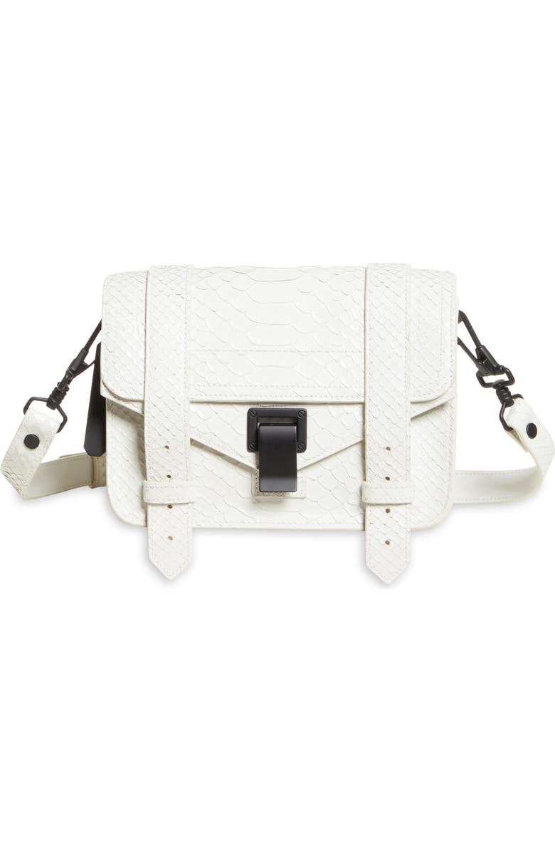 Proenza Schouler Mini PS1 Suede Crossbody Bag, Main, color,