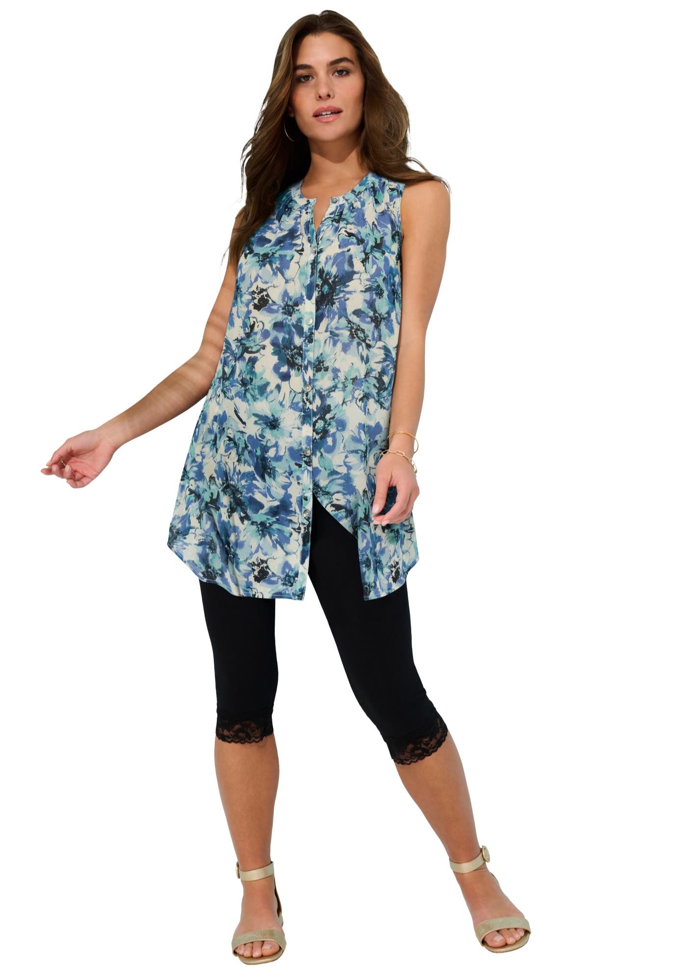 BLUE DREAMY FLORAL