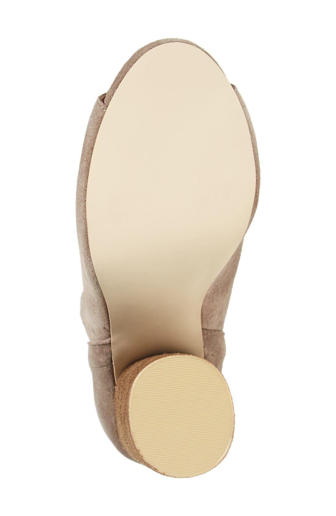 Jeffrey Campbell 'Oath' Peep Toe Platform Bootie, Alternate, color, 