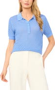 Ted Baker Clara Diamond Knit Polo