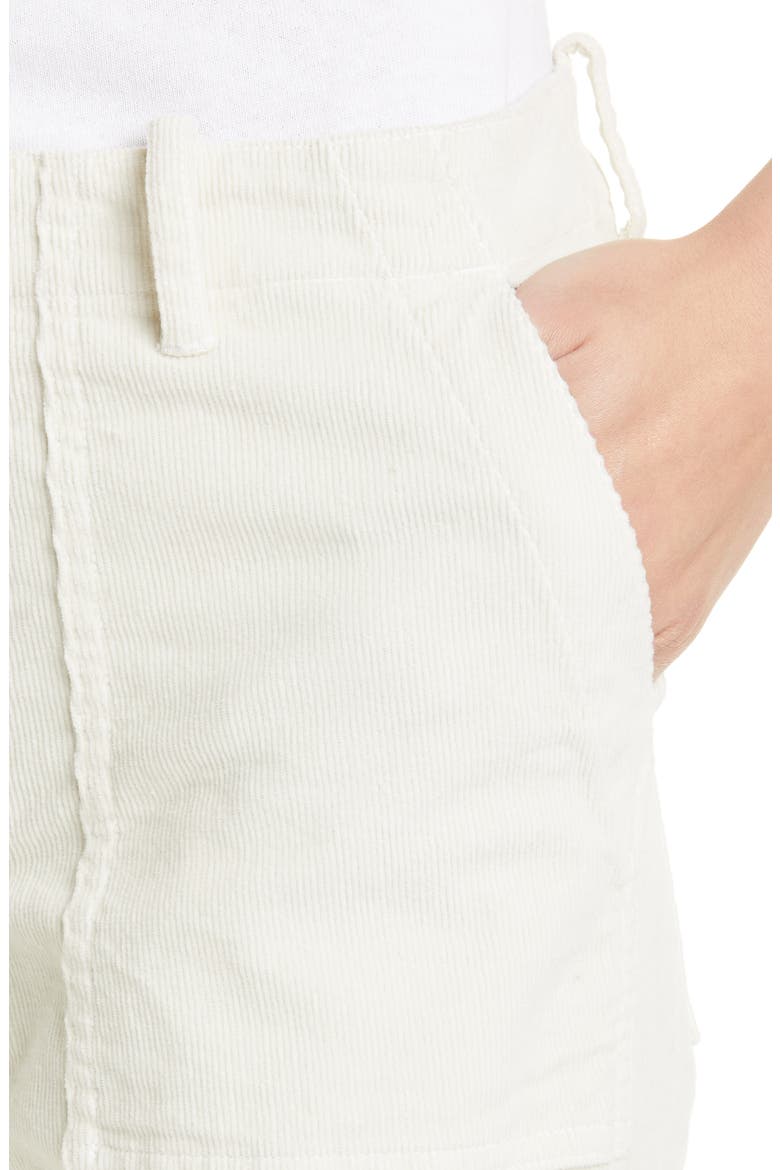 Jenna Slim Ankle Stretch Corduroy Pants, Alternate, color, WINTER WHITE