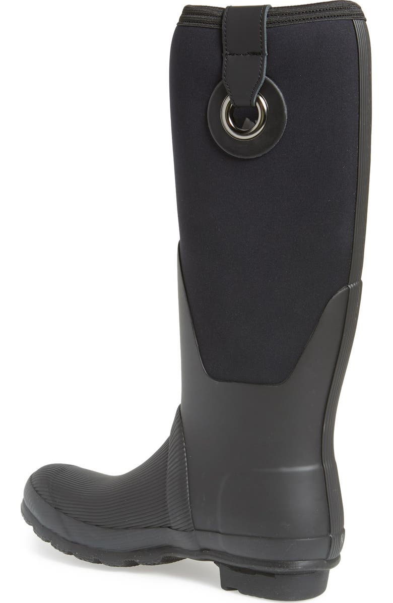 Hunter 'Original Scuba' Eyelet Waterproof Rain Boot, Alternate, color,