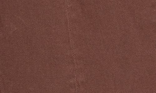 Daniel Rainn Crop Raw Hem Jeans In Washed Maroon