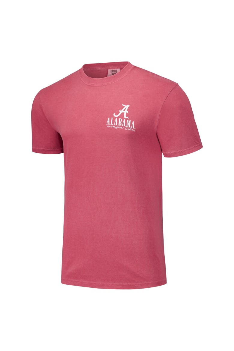 Unisex Crimson Alabama Crimson Tide Hyper Local Campus Poster T-Shirt, Alternate, color, Crimson