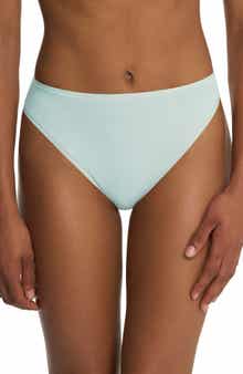Natori Bliss Bare Cotton High Cut Briefs