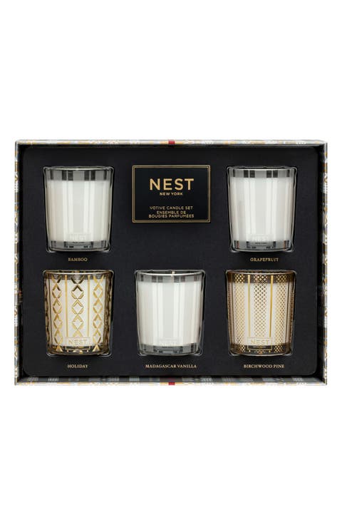 5-Piece Votive Candle Set
