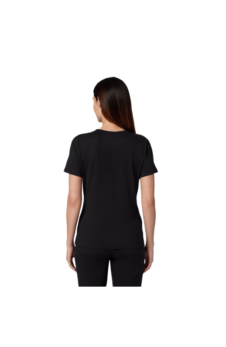 JAANUU Ceri Women's 6-Pocket Classic Scrub Jacket, Alternate, color, Black