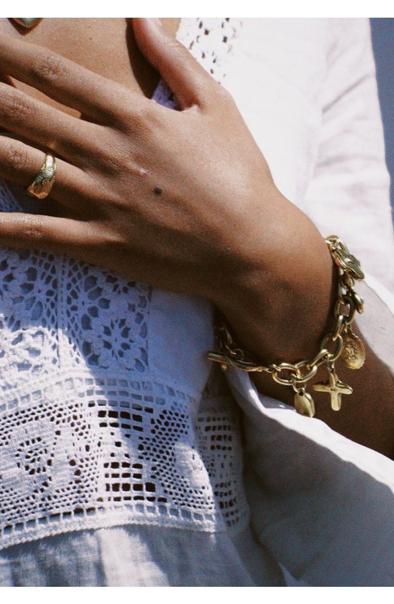 sccollection Graziella Bracelet, Alternate, color, Gold