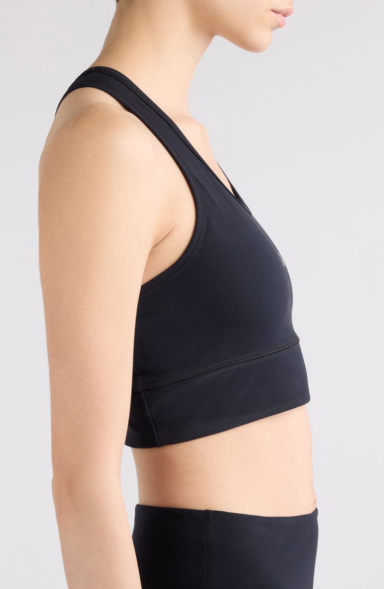 Balenciaga Logo Sports Bra, Alternate, color, 
