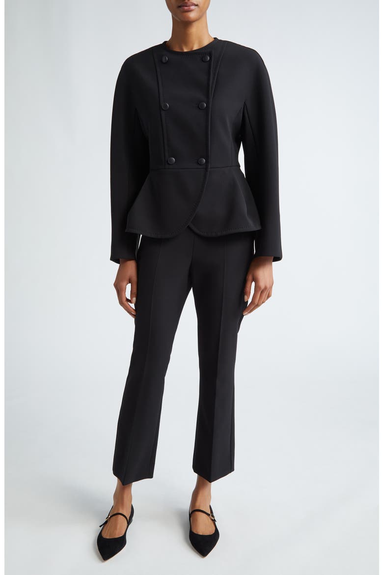 Parata Ankle Trousers, Alternate, color, BLACK