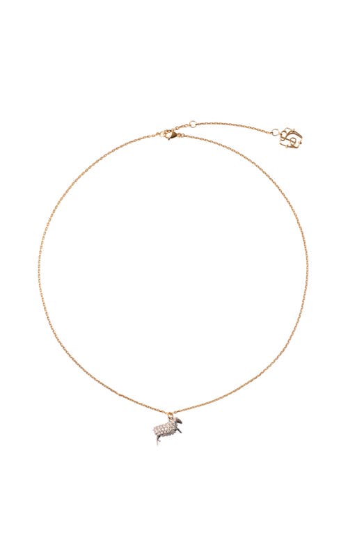 Burberry Sheep Charm Necklace