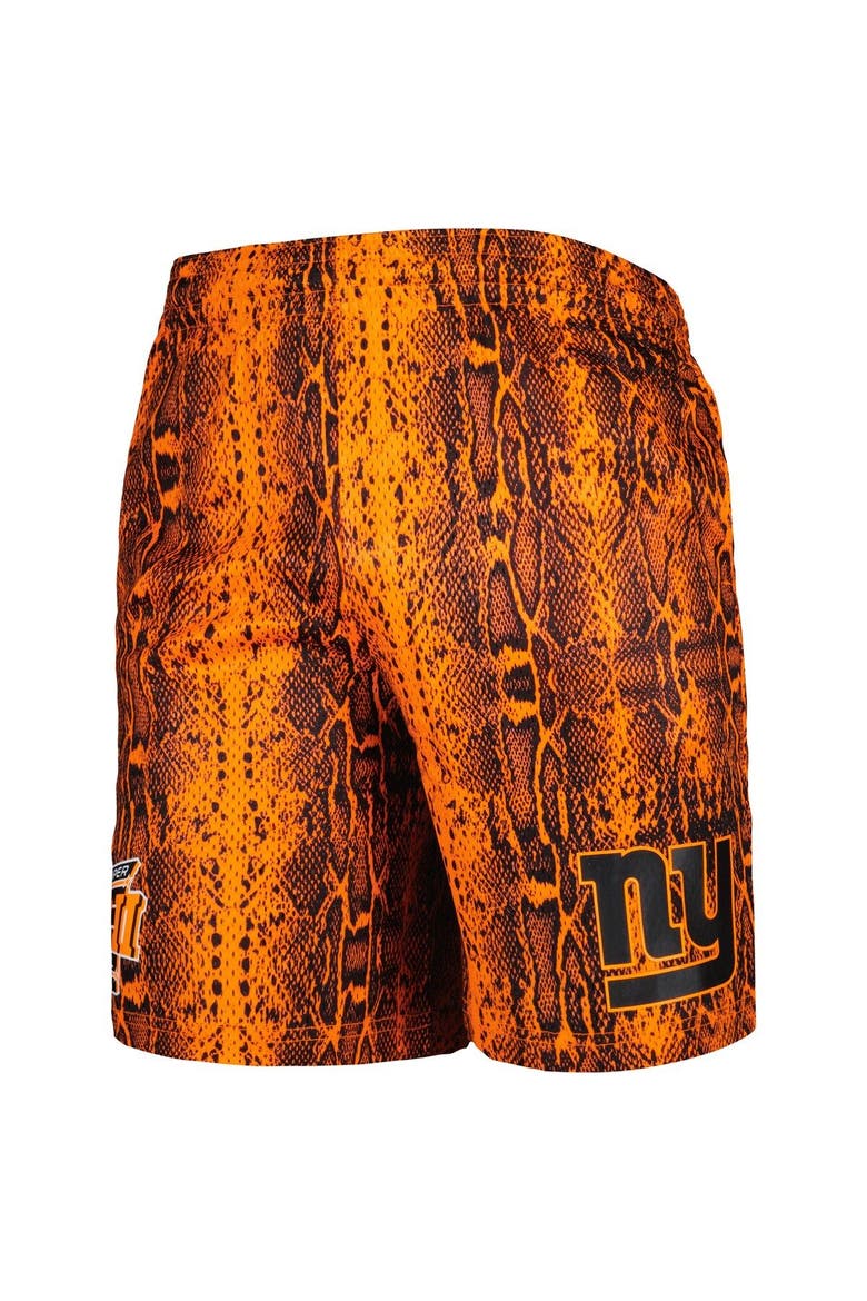 Men's New Era Orange New York Giants Summer Pop Shorts, Alternate, color, Orange
