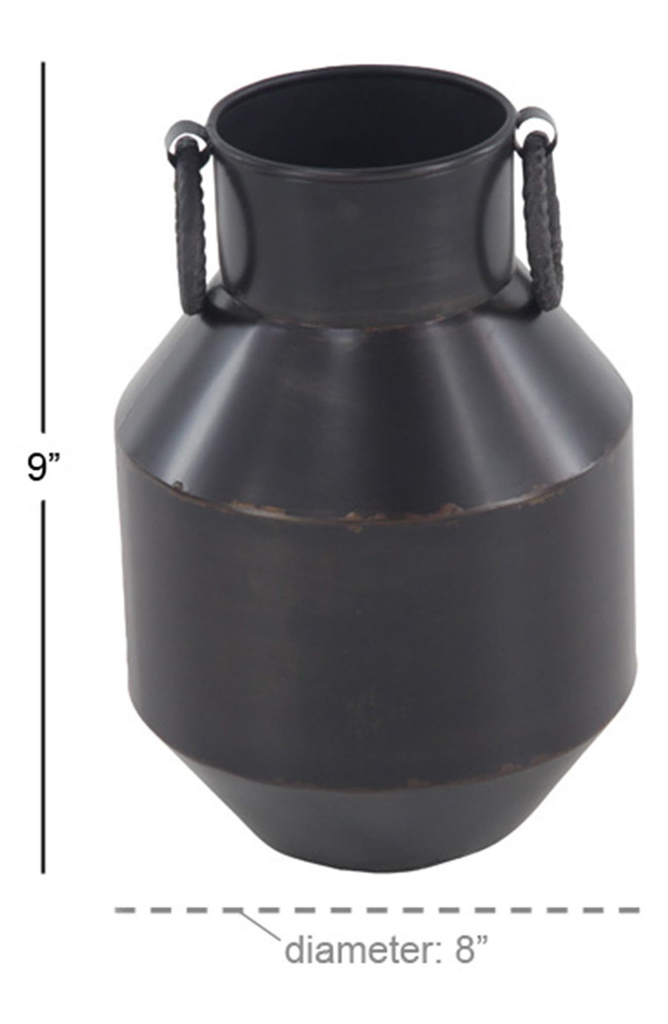 SONOMA SAGE HOME Dark Brown Metal Rustic Vase | Nordstromrack