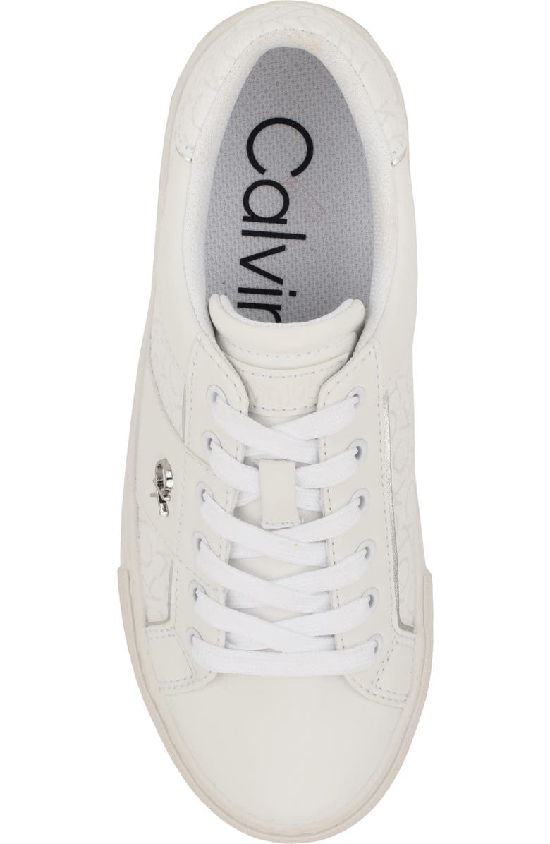 Calvin Klein Charie Sneaker, Alternate, color, White