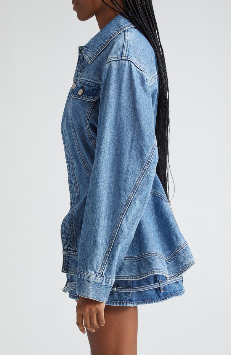 Jacquemus La veste de Nîmes Caraco Denim Jacket, Alternate, color, 