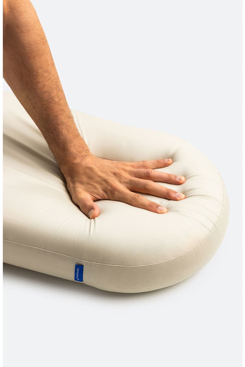 Memory Foam Bed Pillow, Alternate, color, WHITE