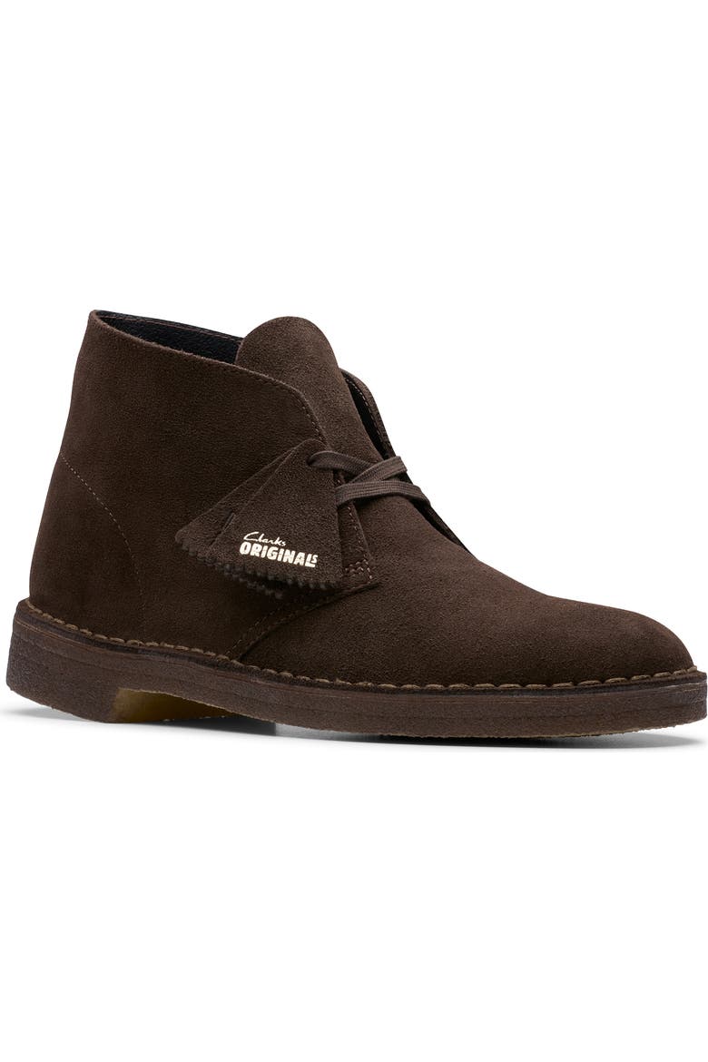 Clarks - Mens - Desert Boot Suede - 8.5