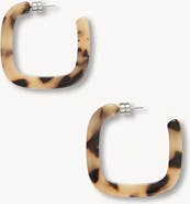 MACHETE Midi Square Hoops