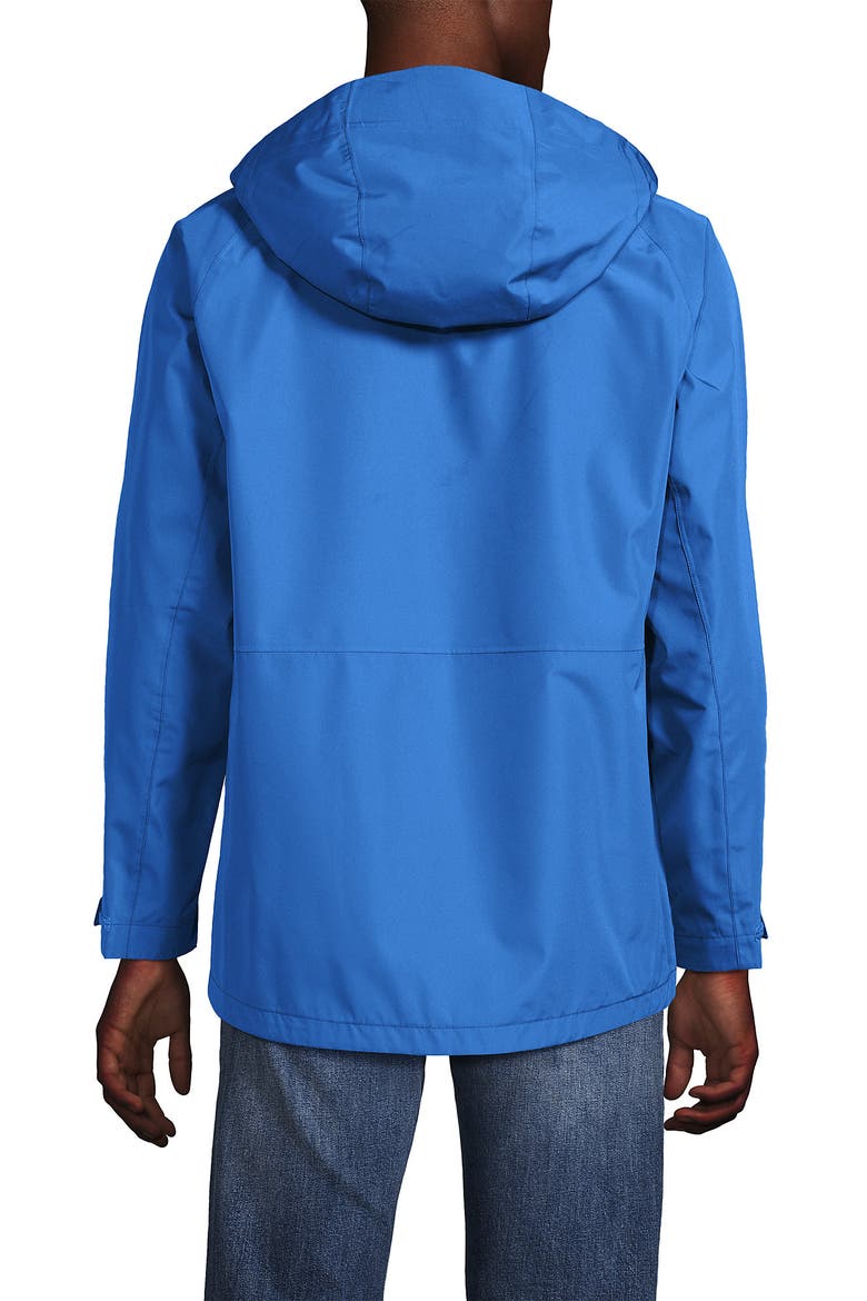 Waterproof Rain Jacket, Alternate, color, Muted Cobalt Blue
