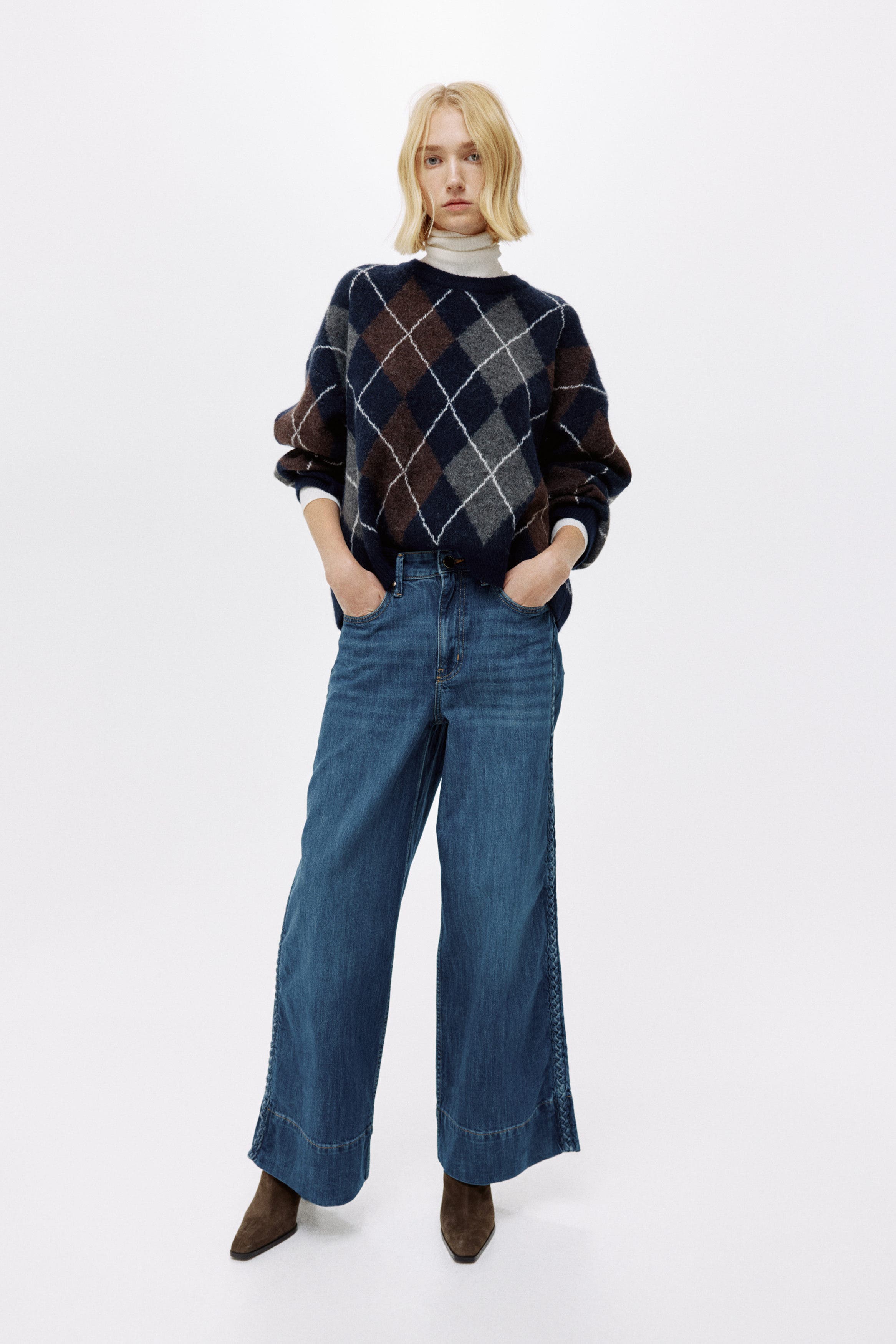 Wide High Jeans - image 2