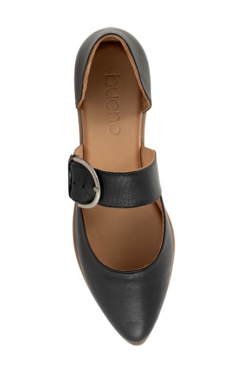 Bueno Brittany Pointed Toe Flat In Black