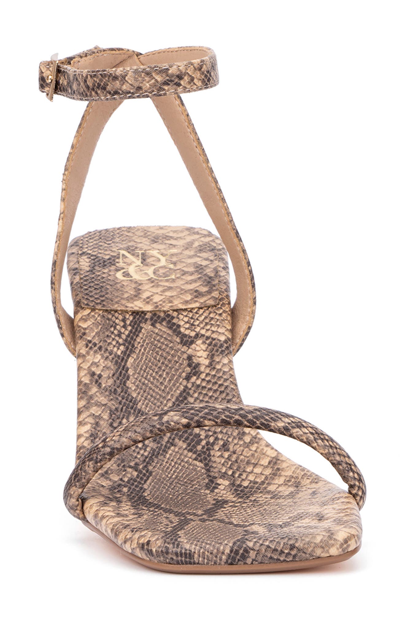 NEW YORK AND COMPANY Ashlyn Ankle Strap Sandal, Alternate, color, 