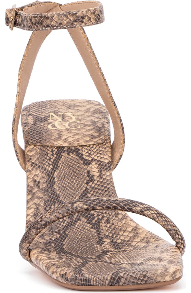 NEW YORK AND COMPANY Ashlyn Ankle Strap Sandal, Alternate, color,